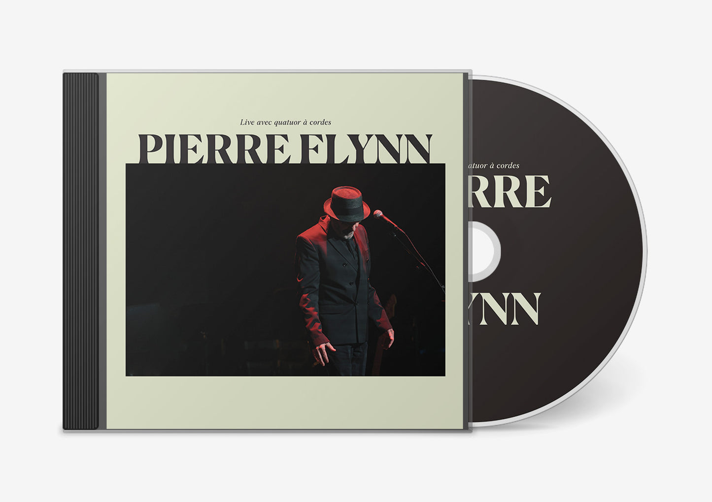 Pierre Flynn - Live avec quatuor à cordes (CD)
